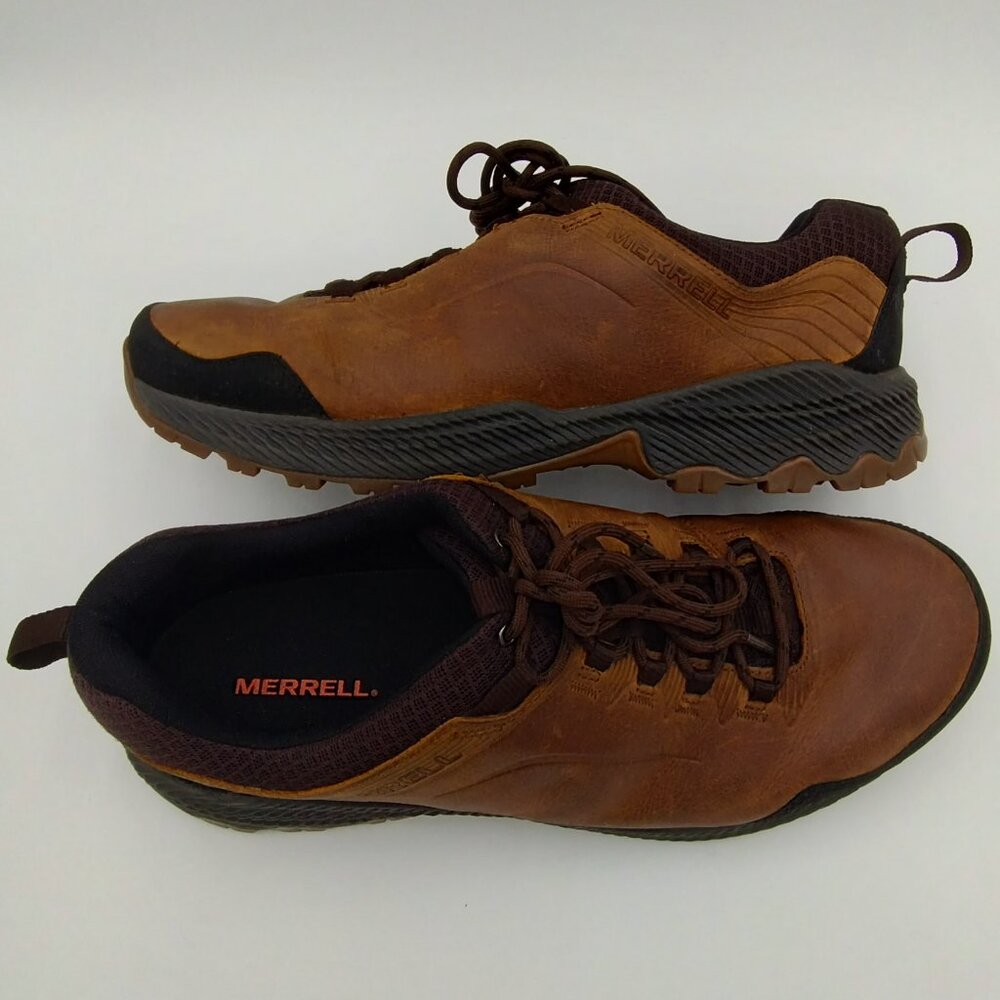 Merrell Forestbound Waterproof Brown Hiking Shoes Size 14